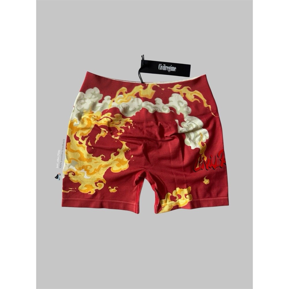 Civil Regime In The Clouds Kelly Seamless Shorts Women’s Medium NWT